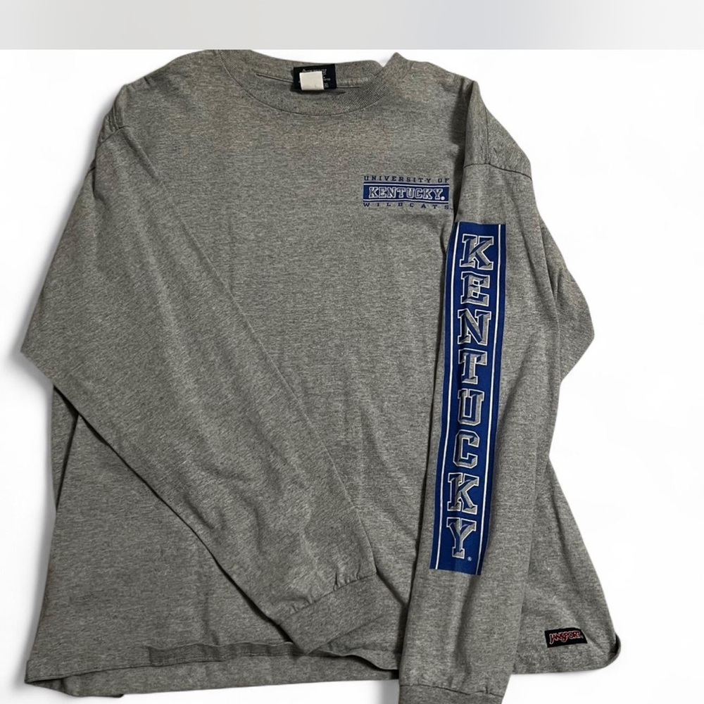 Jansport Gray Kentucky Long Sleeve Tee